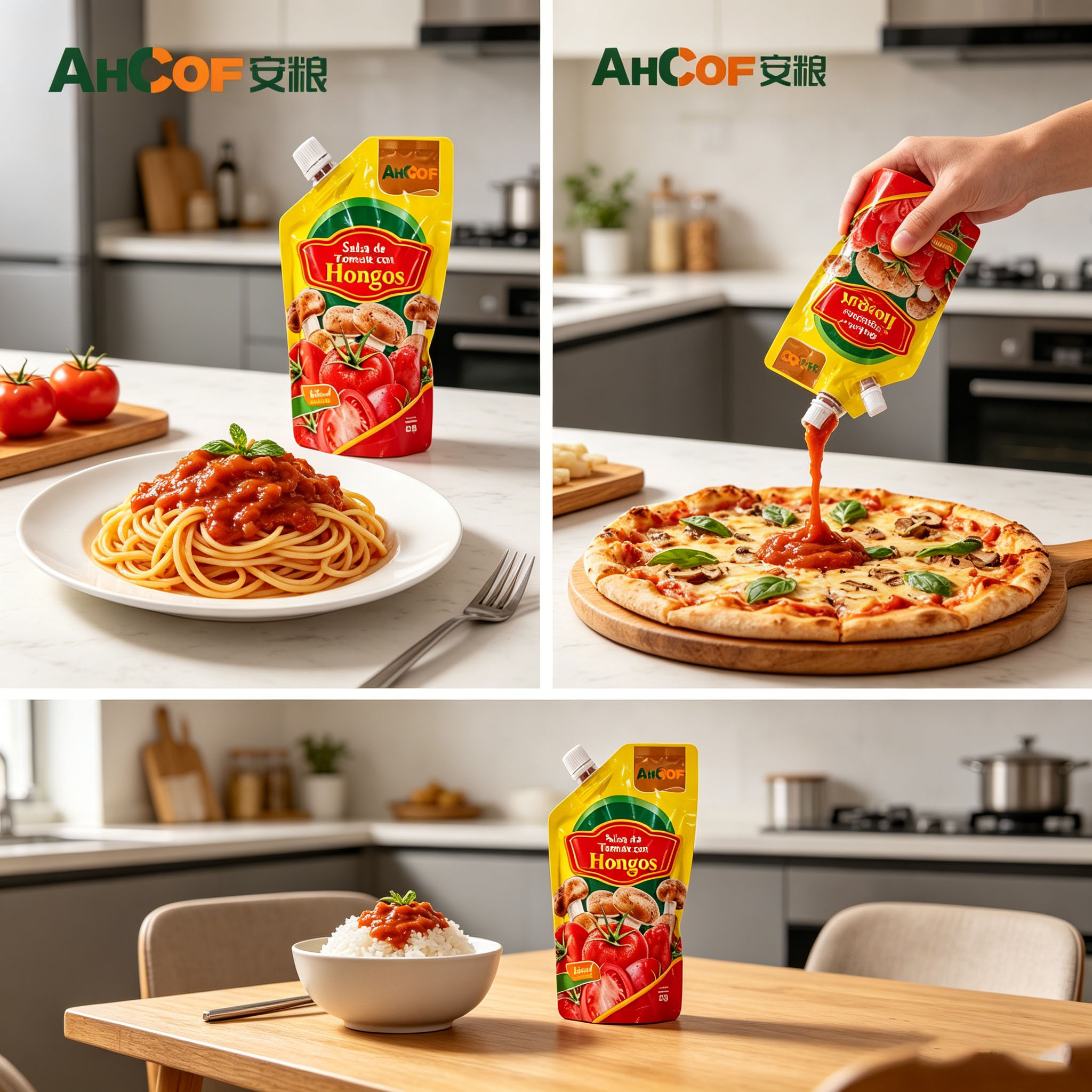 tomato sauce pouch for pasta